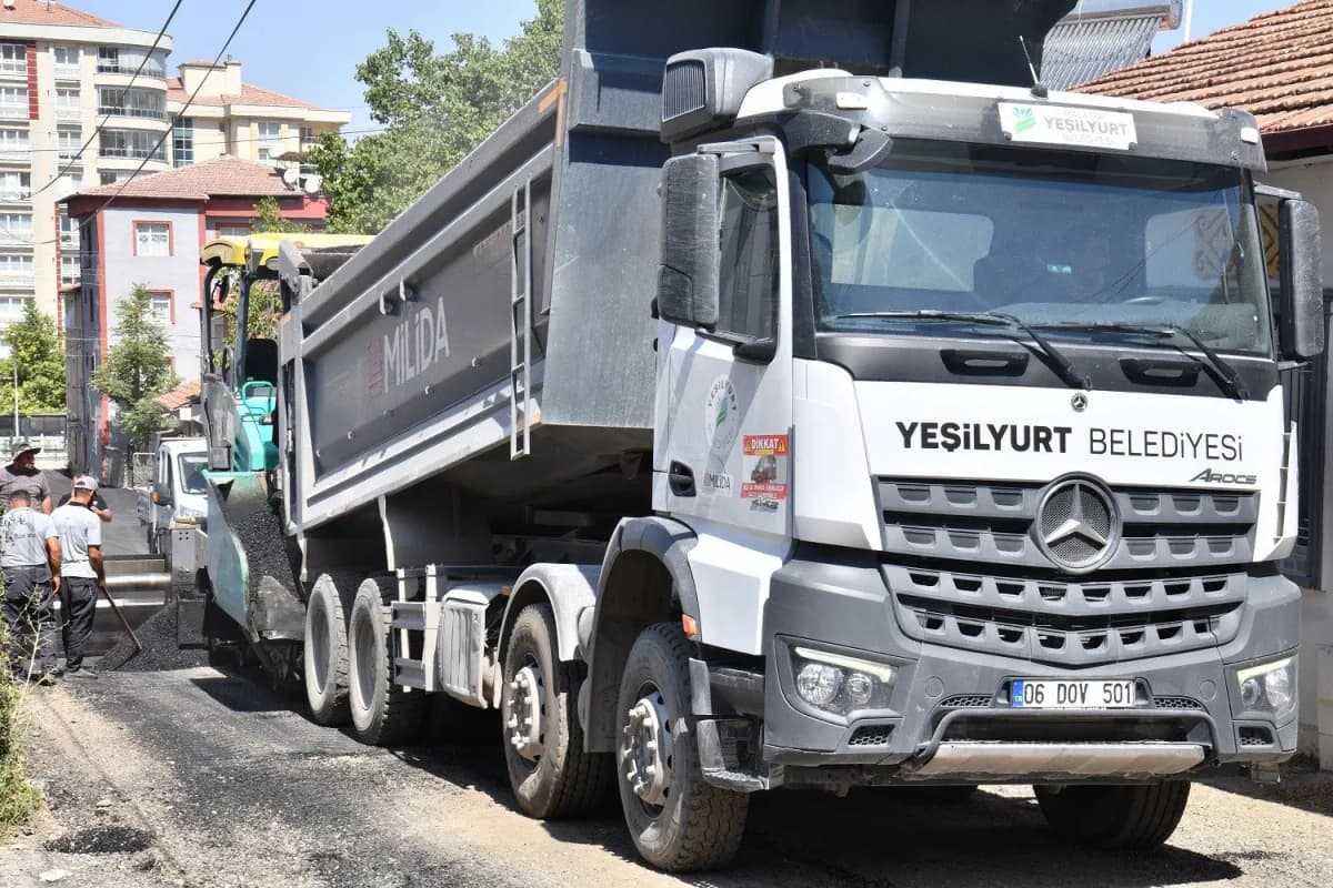 Aşağıbağlar Mahallesi Konforlu Yollara Kavuşuyor