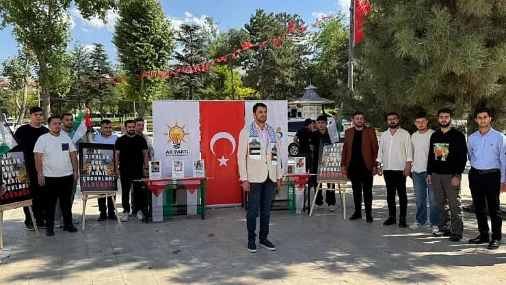 AK Parti Gençlik Kolları’ndan Gazze’deki çocuklar için çağrı