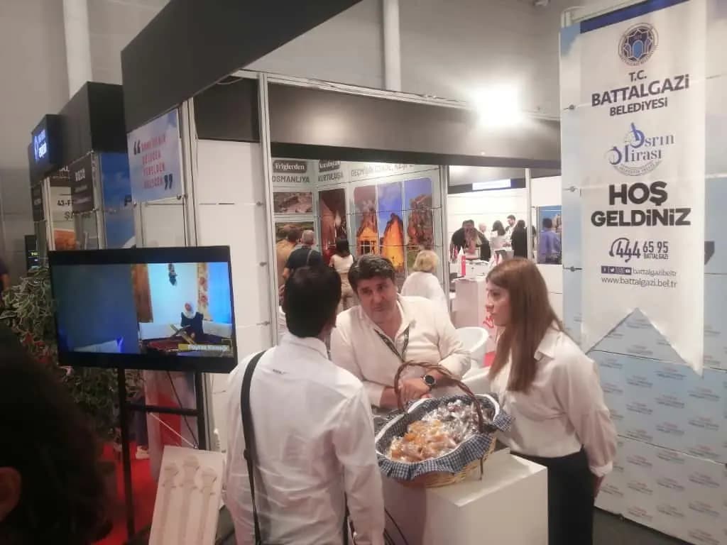 Battalgazi İstanbul'da fuarında Aslantepe'yi tanıttı