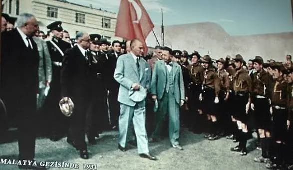 Atatürk’ün Malatya’ya Gelişinin 95. Yıl Dönümü Törenle Kutlandı