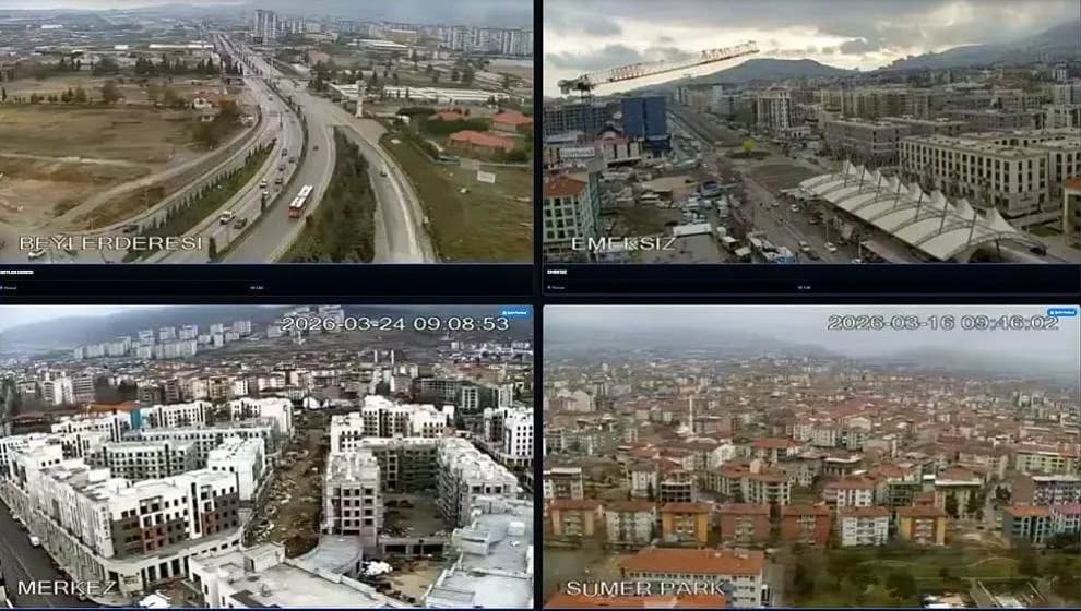 Malatya’da Canlı Kamera Dönemi: Şehir 7/24 İzlenebiliyor