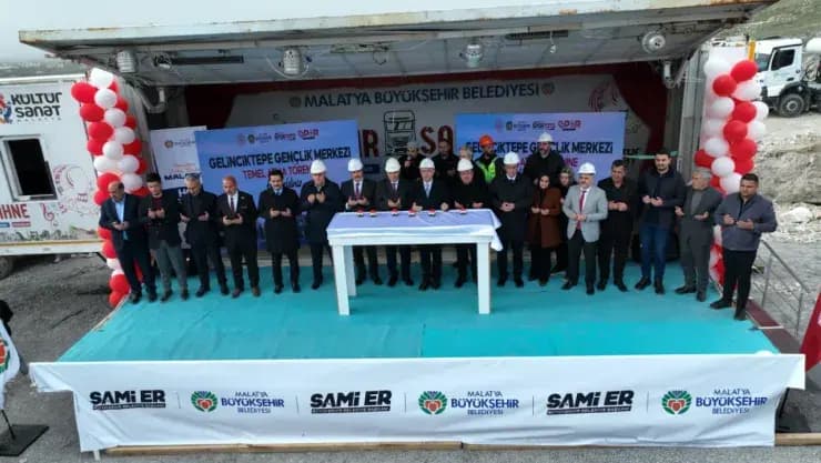 Malatya’da Dev Gençlik Yatırımı: Gelinciktepe Gençlik Merkezi Temeli Atıldı